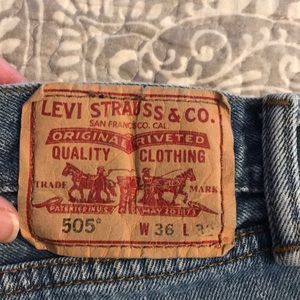 Levi’s jeans 505